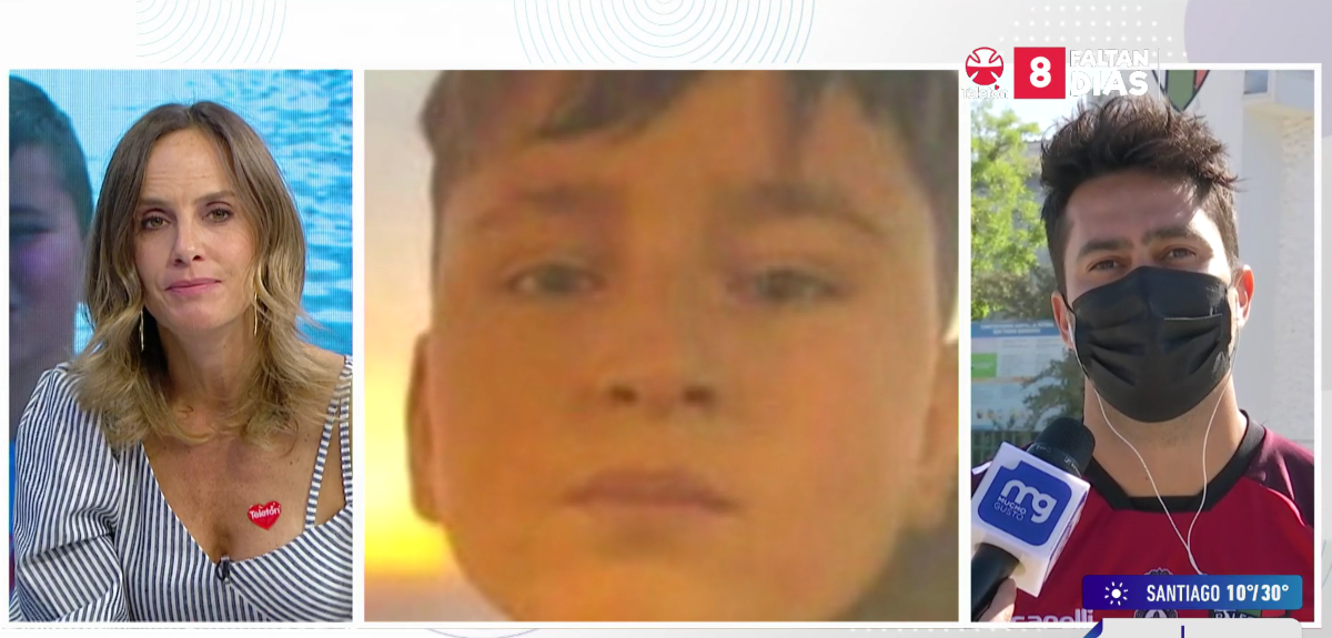 El generoso gesto de Luis Jiménez y Palestino con niño chileno internado en Brasil: 