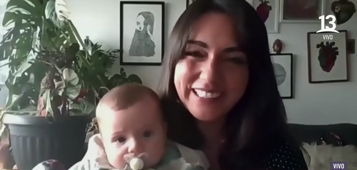 Clarisa Muñoz apareció en Aquí somos todos y presentó a su hijo Ferrán: 
