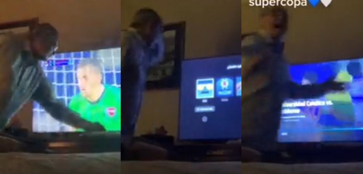 Padre hincha de la UC vivió tremendo fail mientras veía final de Supercopa con su hijo: 