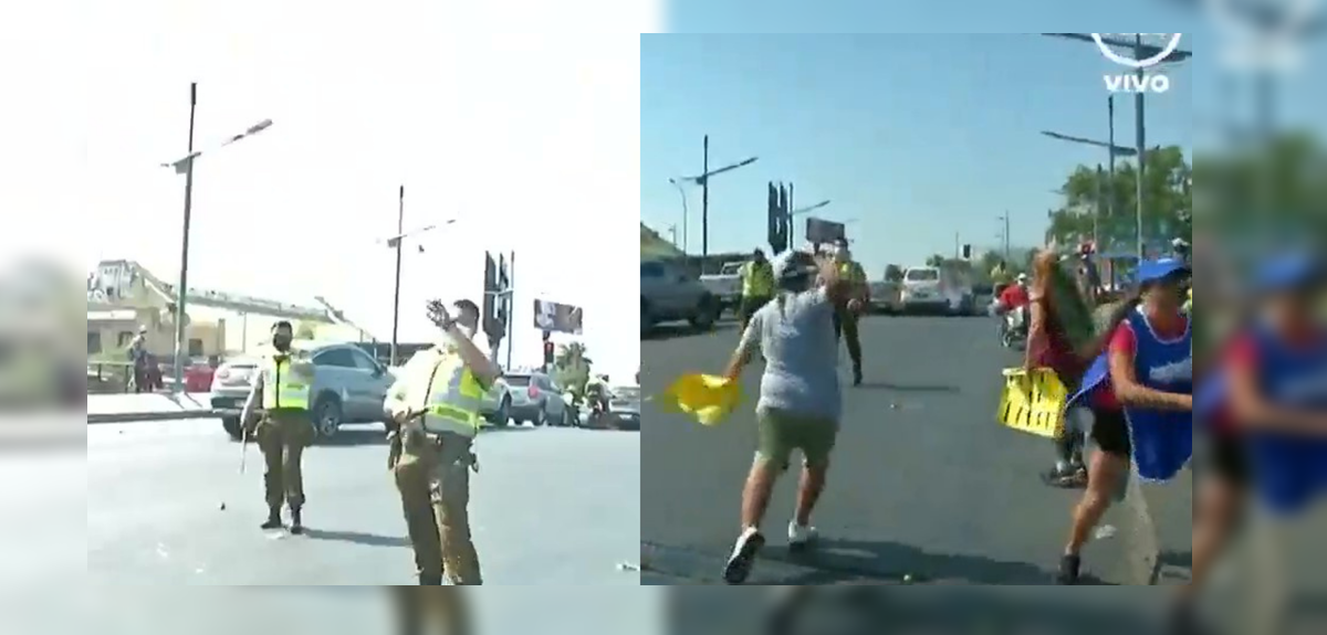 Comerciantes agredieron a carabineros en pleno despacho de Hola Chile: acusan falta de oportunidades