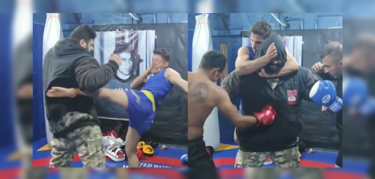 Fue golpeado hasta el extremo por tres hombres: el duro entrenamiento que viralizó el ‘Hulk iraní’