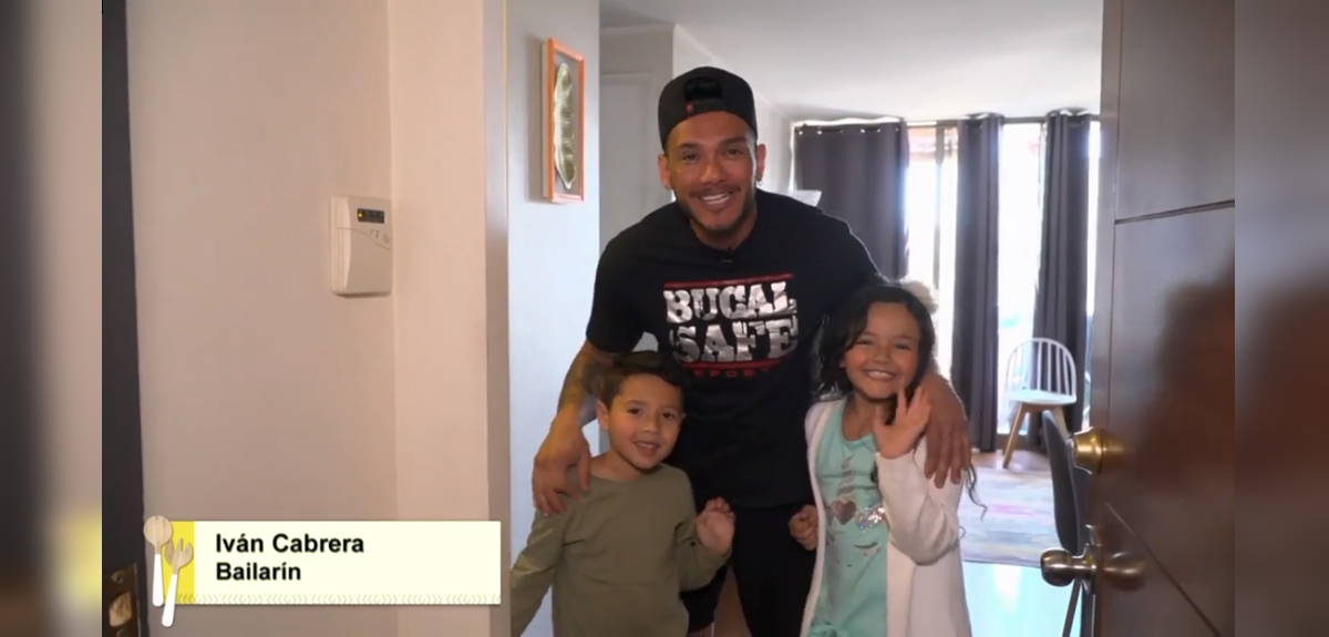 Iván Cabrera presentó a sus hijos en La Divina Comida: mayor sorprendió con conocimientos marciales
