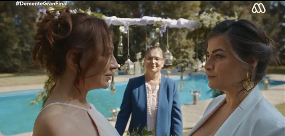 Final de Flavia y Javiera en Demente sacó aplausos en redes sociales