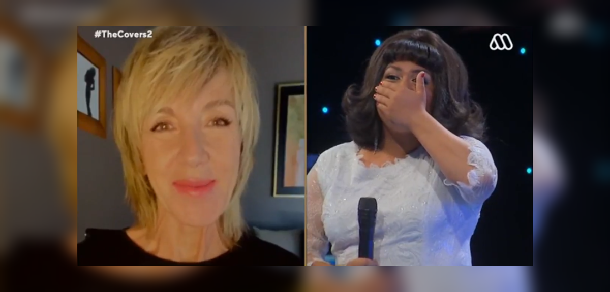'The Covers 2': Javiera Flores se emocionó hasta las lágrimas con inesperado saludo de Ana Torroja