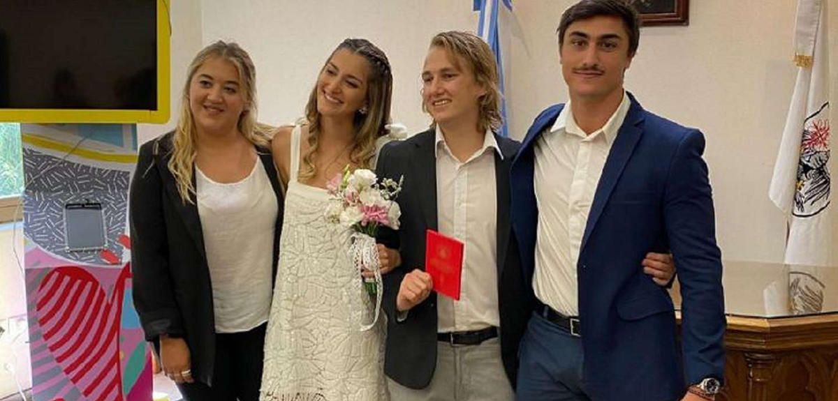 Joven argentino fue como testigo al matrimonio de su mejor amigo y terminó casado con la novia