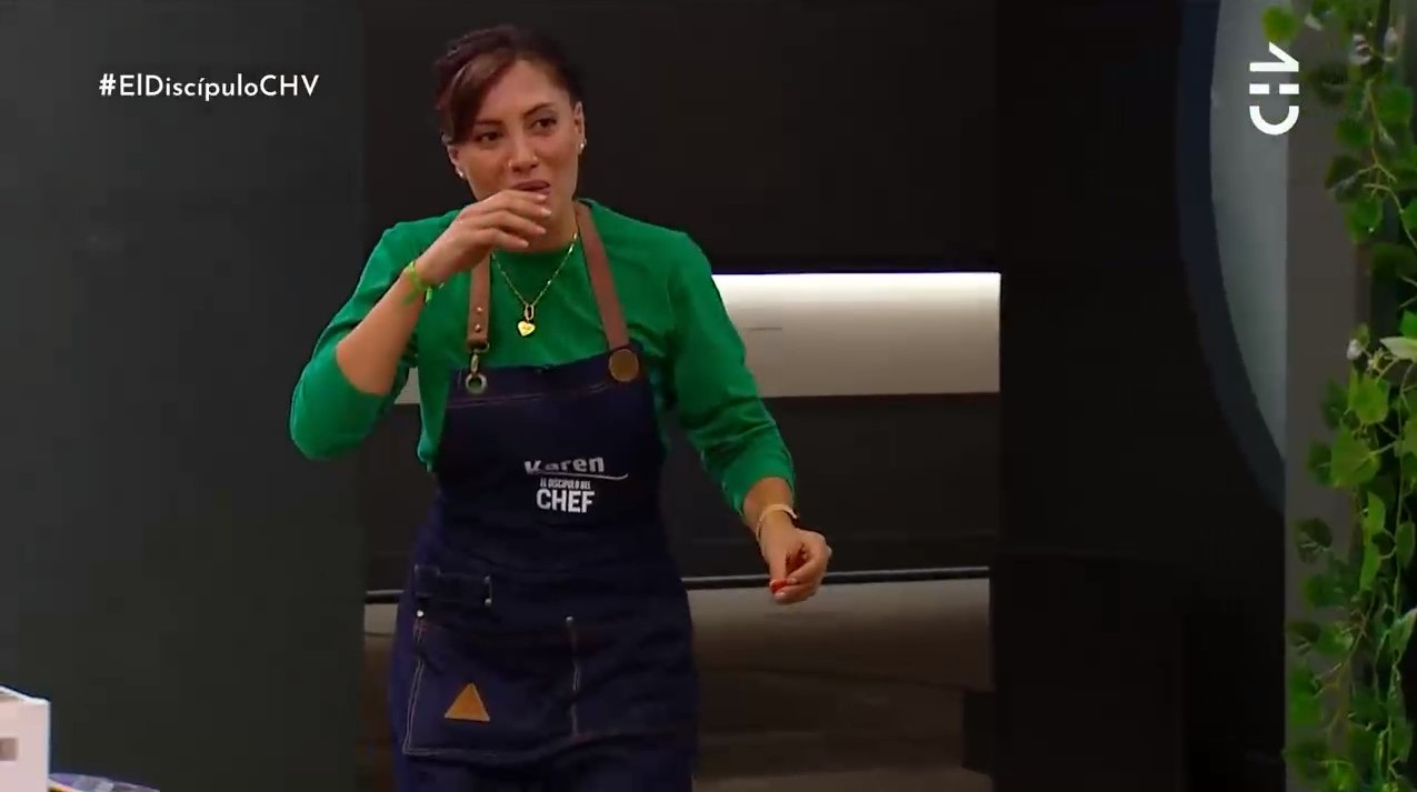 Karen Bejarano sufrió doloroso percance en El Discípulo del Chef: "Esa cuestión estaba endemoniada"
