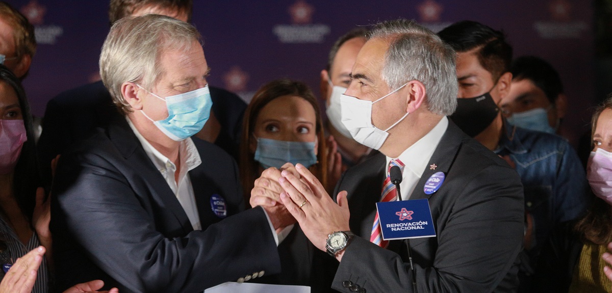Renovación Nacional anuncia su apoyo en segunda vuelta para José Antonio Kast