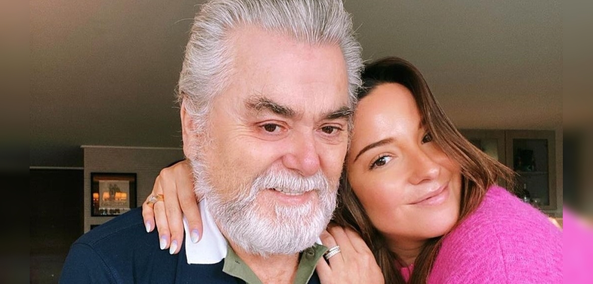 Kel Calderón preocupó al subir texto junto a imagen de su padre: estaría internado por COVID-19