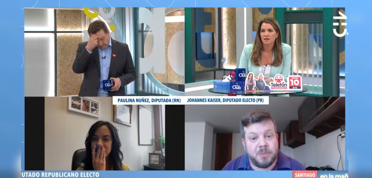 Actitud machista de Johannes Kaiser con Monserrat Álvarez provocó tenso cruce: 