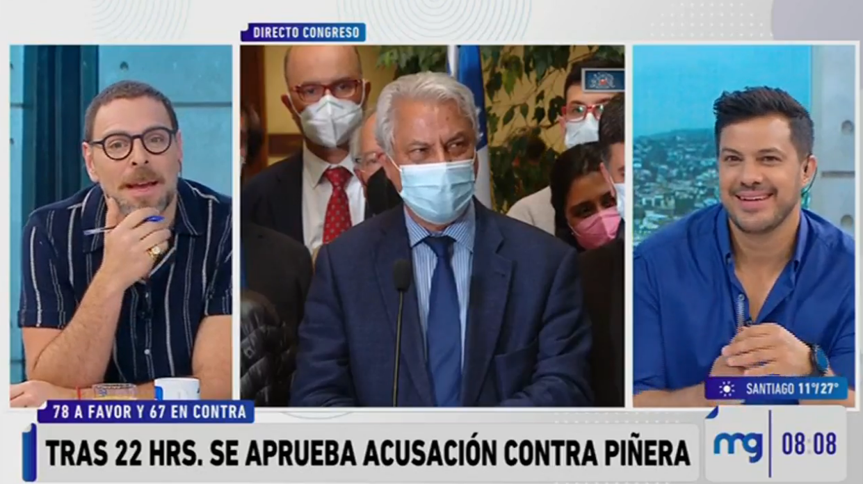 Dos figuras de Mega volvieron al panel de Mucho Gusto