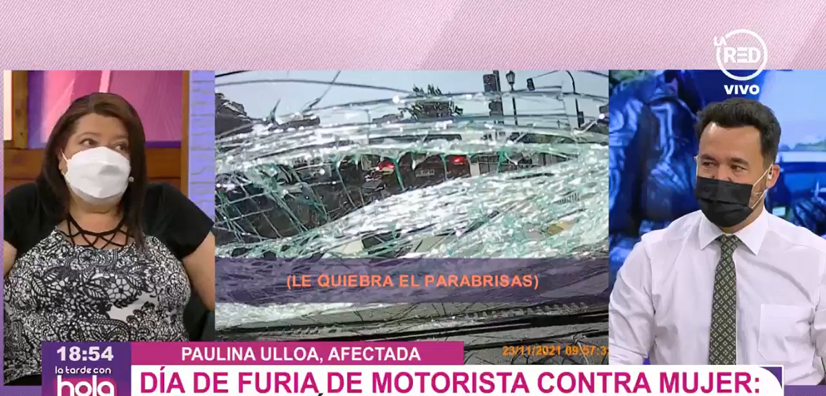 Mujer que fue atacada por motociclista en Independencia