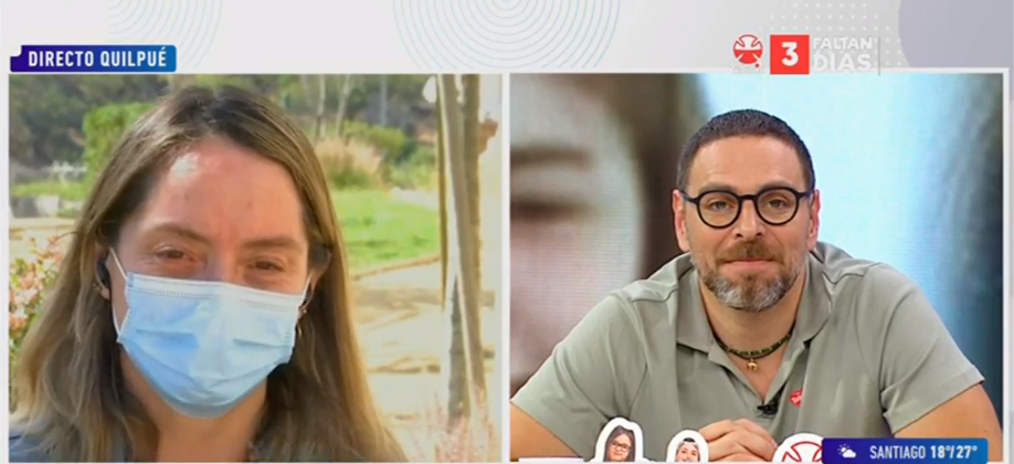 Relato de madre de joven desaparecida en Peñalolén descolocó a Neme: 