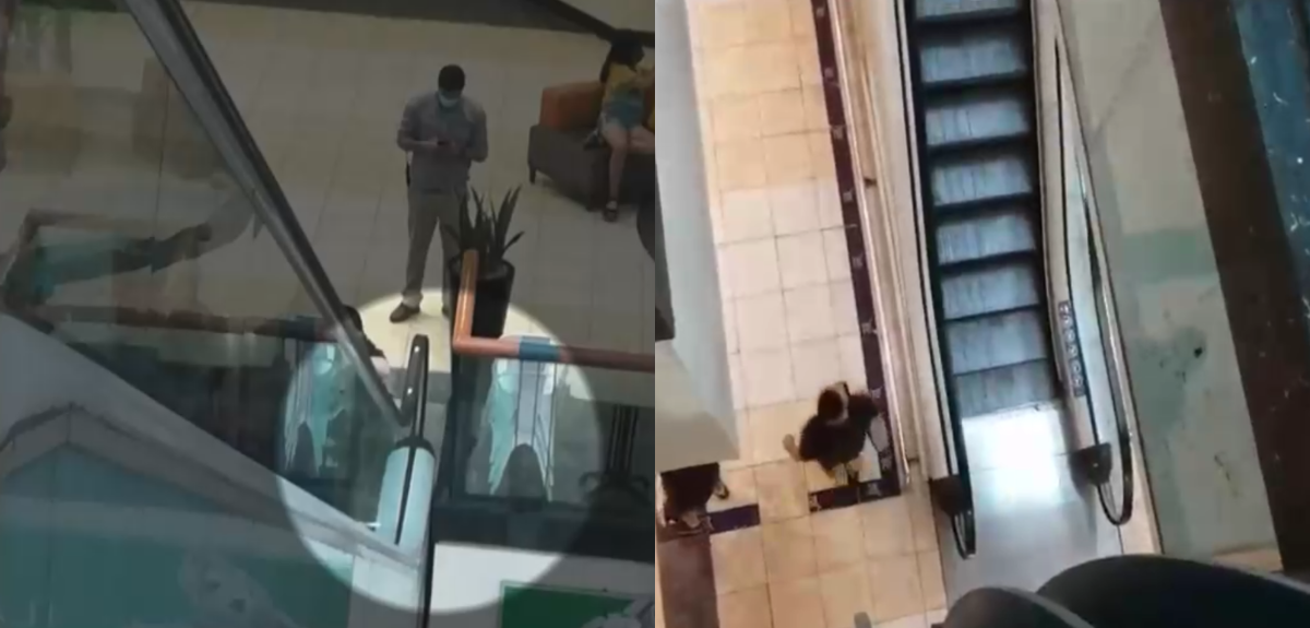 Niña de 3 años se encuentra en coma tras caer desde el segundo piso de un mall de Santiago