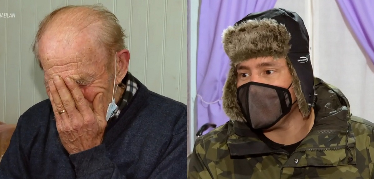 Pancho Saavedra emocionó a hombre de 92 años con especial regalo en Lugares que Hablan