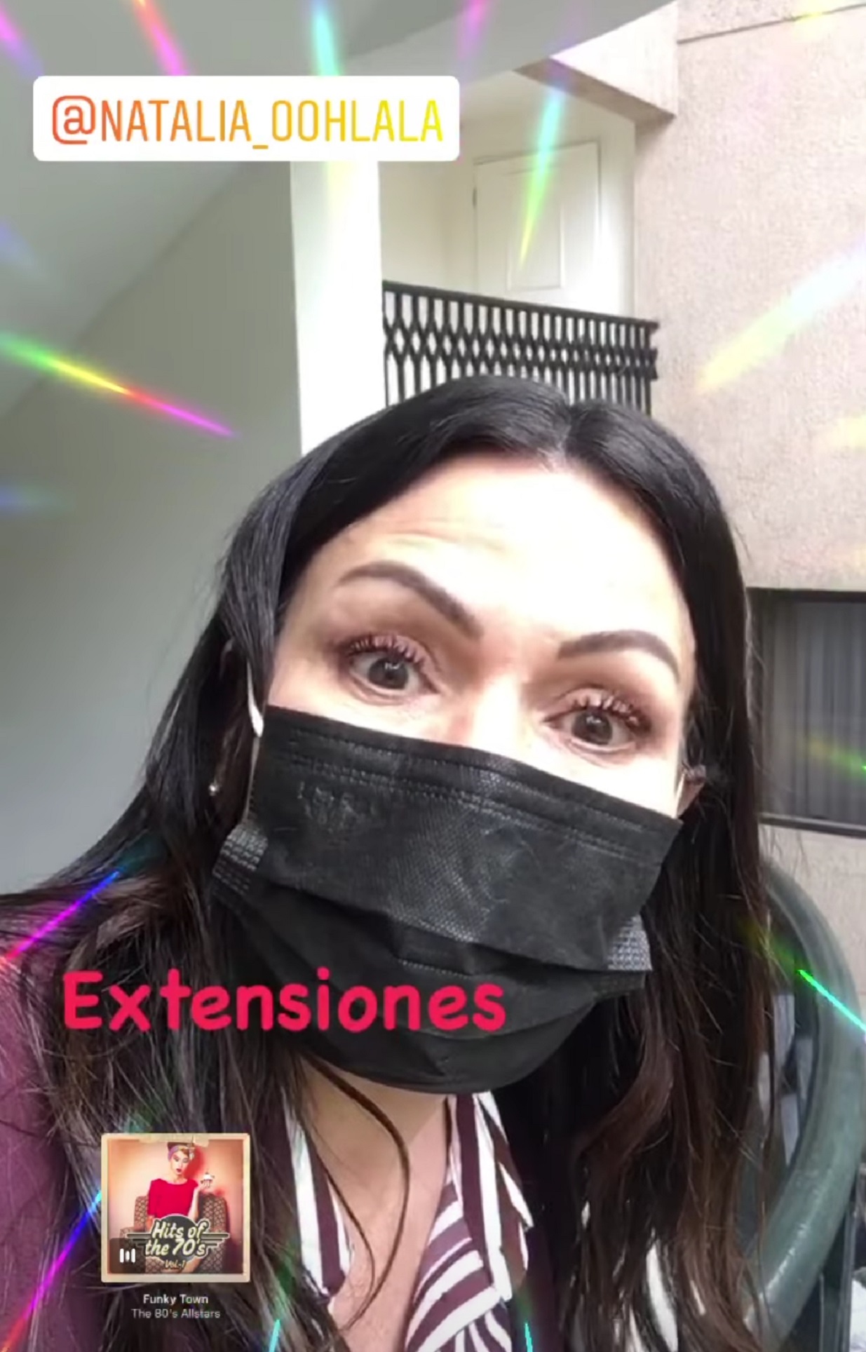 Solange Lackington pestañas