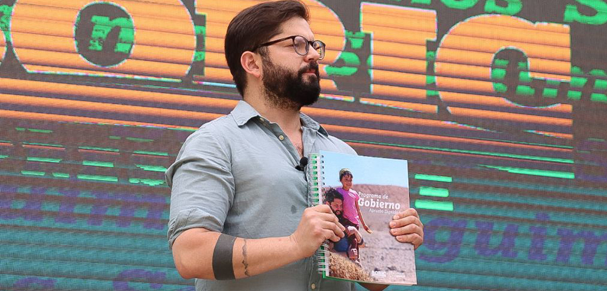 Gabriel Boric presentó programa de gobierno a semanas de elecciones: 