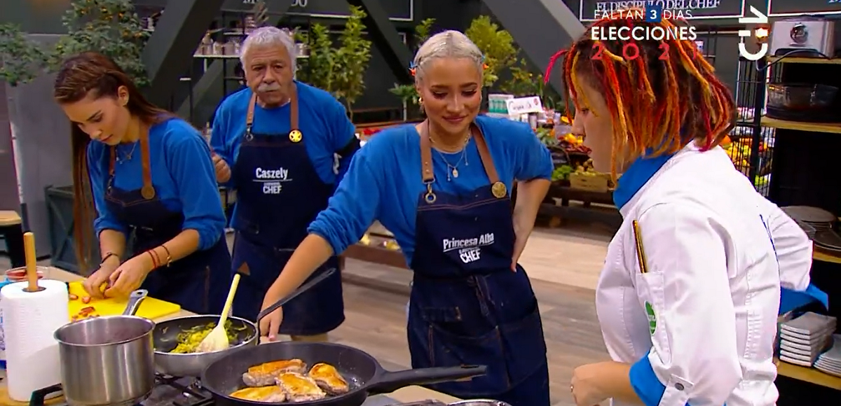 China Bazán perdió la paciencia con Princesa Alba en El Discípulo del Chef