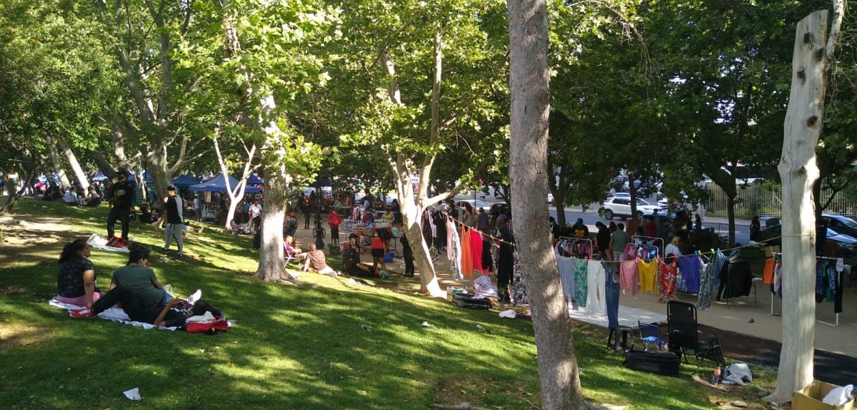 Santiago: balacera al interior de Parque de Los Reyes deja al menos una persona herida