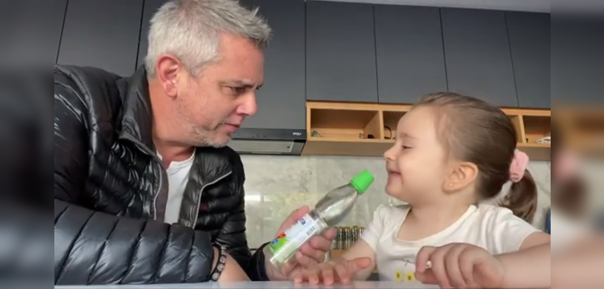 José Miguel Viñuela compartió tierno video en Instagram entrevistando a su hija Clarita