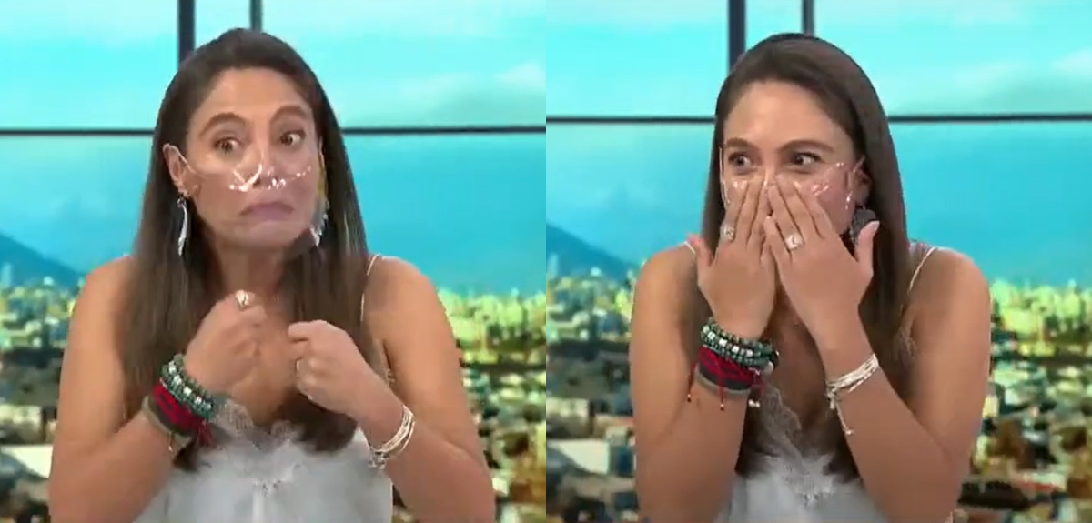 Ángeles Araya sufrió chascarro en Tu Día tras lanzar exabrupto: 