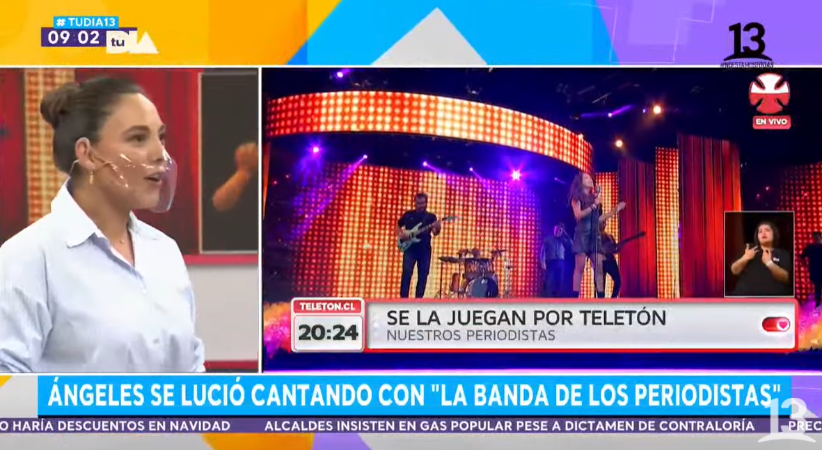 Ángeles Araya |  Canal 13