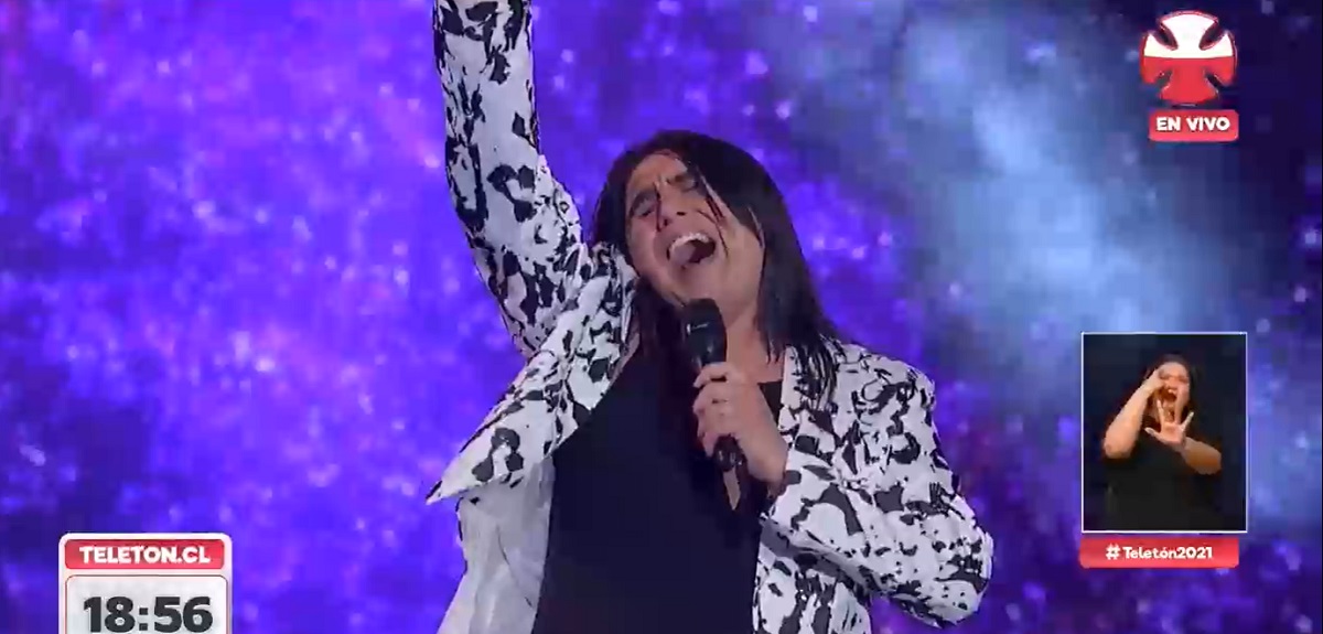 Nicolás Cid reapareció en Teletón tras superar el cáncer: deslumbró con hit de Journey