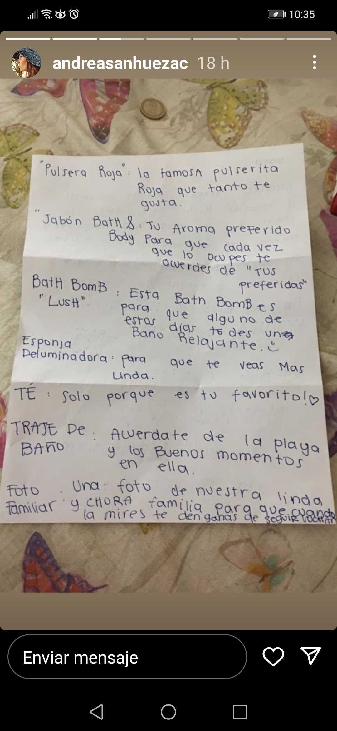 Andrea Sanhueza | Instagram