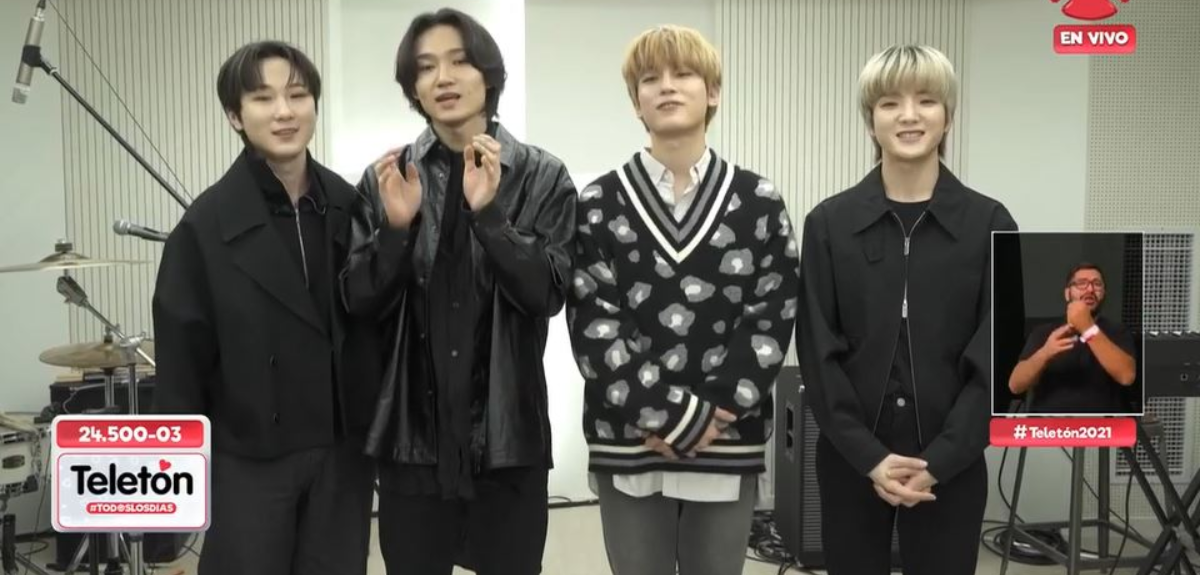 Banda de K-Pop W24 envió su apoyo a la Teletón: confusión durante saludo generó molestia en fans