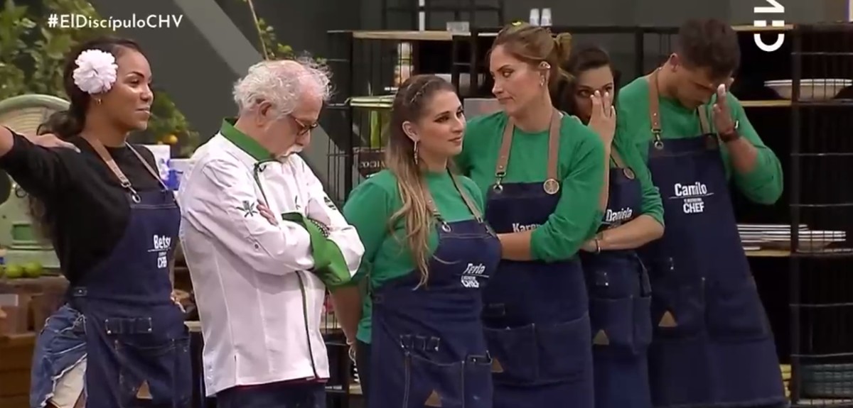 Equipo verde de El Discípulo del Chef despidió a nueva y polémica participante