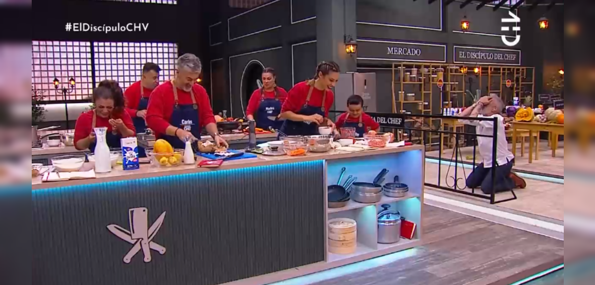 El chascarro de Kurt Carrera que hizo arrodillarse de la risa a Sergi en 'El discípulo del chef'