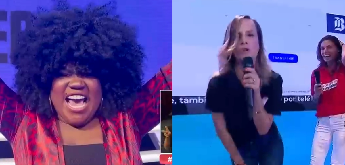 Conocida Tiktoker dio la bienvenida al bloque matinal de la Teletón: Diana Bolocco la imitó