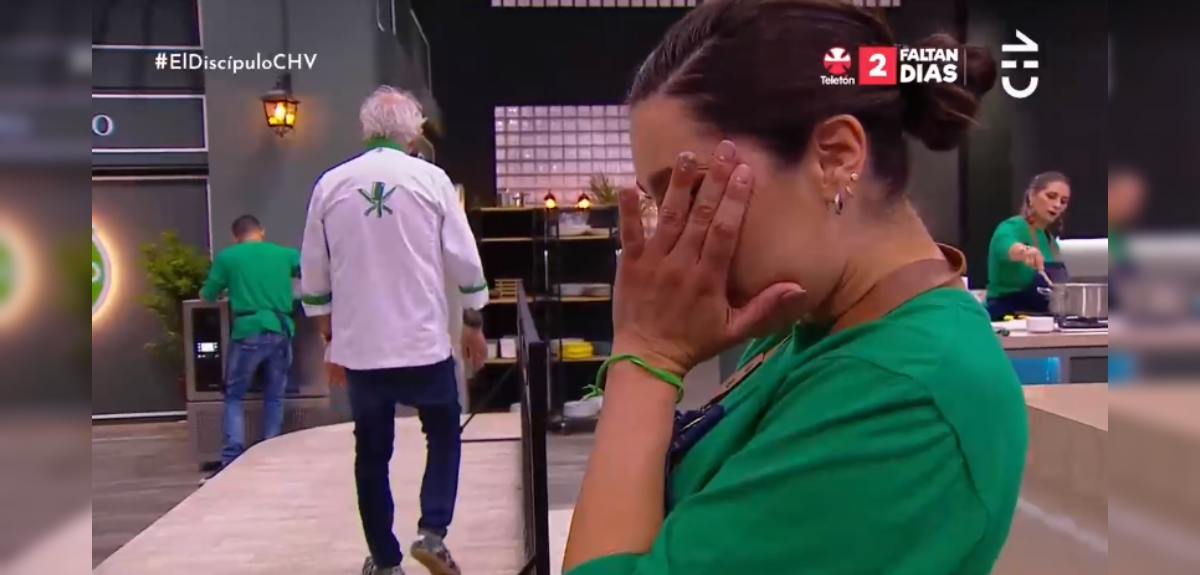 Dani Aránguiz rompió en llanto tras discutir con Perla en 'El discípulo del chef': 