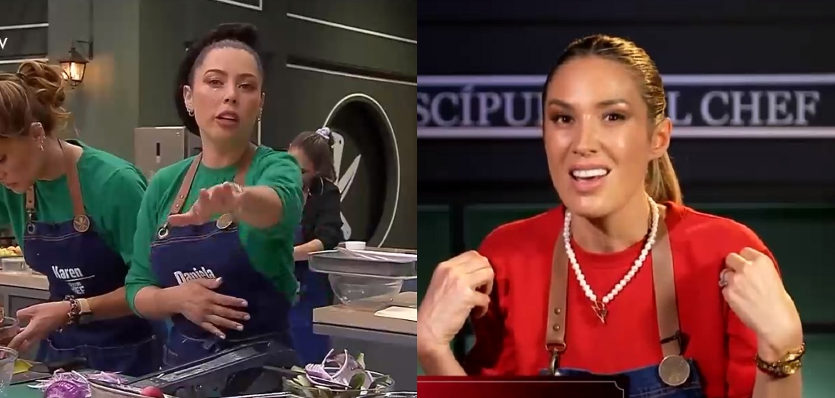 Dani Aránguiz lanzó ácido comentario sobre Vanesa Borghi en El Discípulo del Chef: modelo respondió