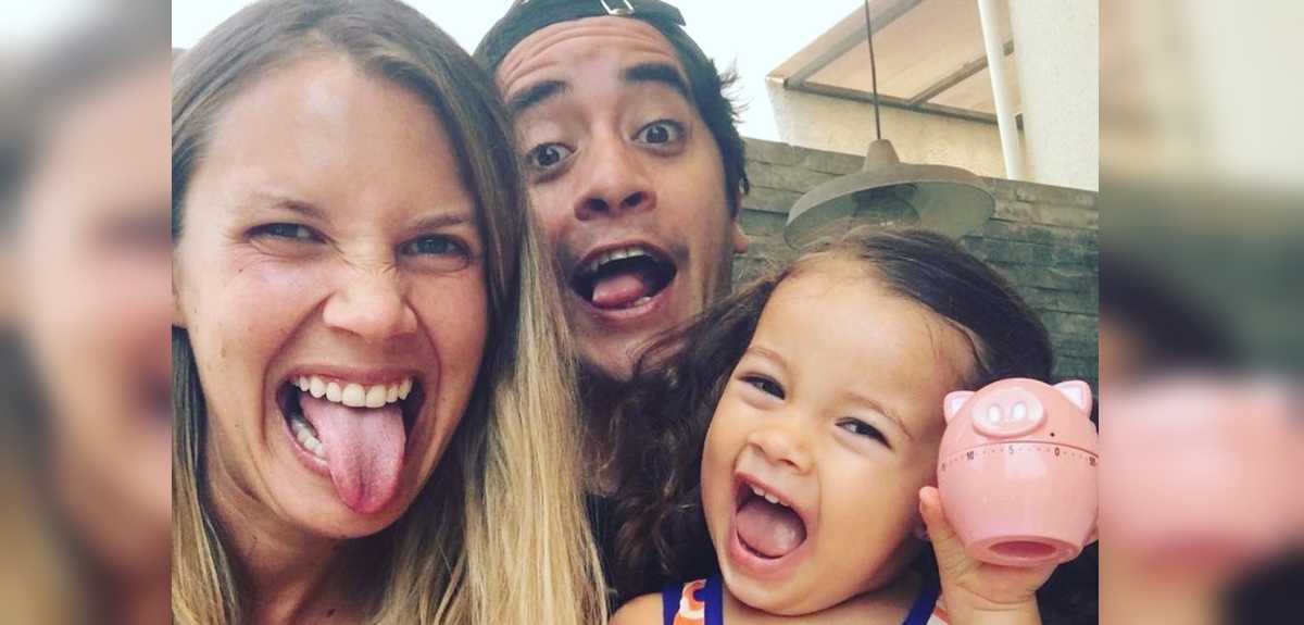 Fernando Godoy mostró el avanzado embarazo de su pareja y cuánto ha crecido su hija Lua: 