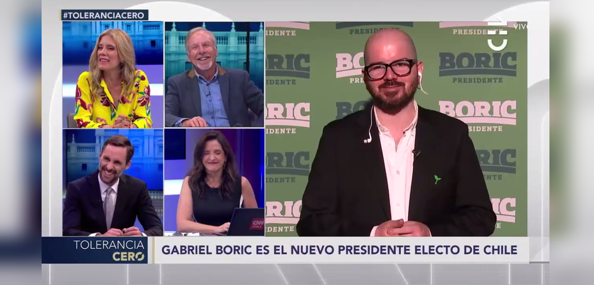 Giorgio Jackson protagonizó divertido momento al citar a Arjona en Tolerencia Cero: 