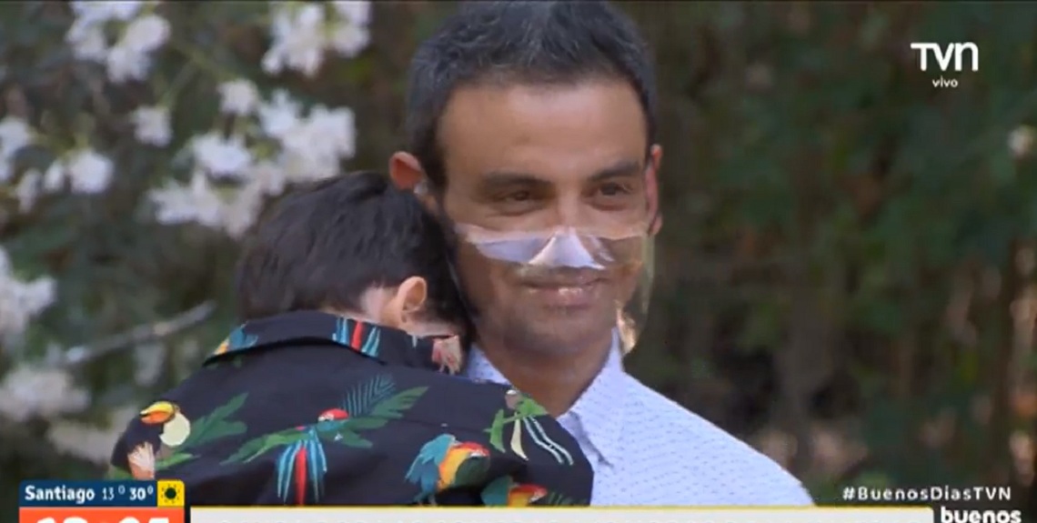 Gonzalo Ramírez fue visitado por sus hijos en el BDAT: contó por qué el menor andaba 