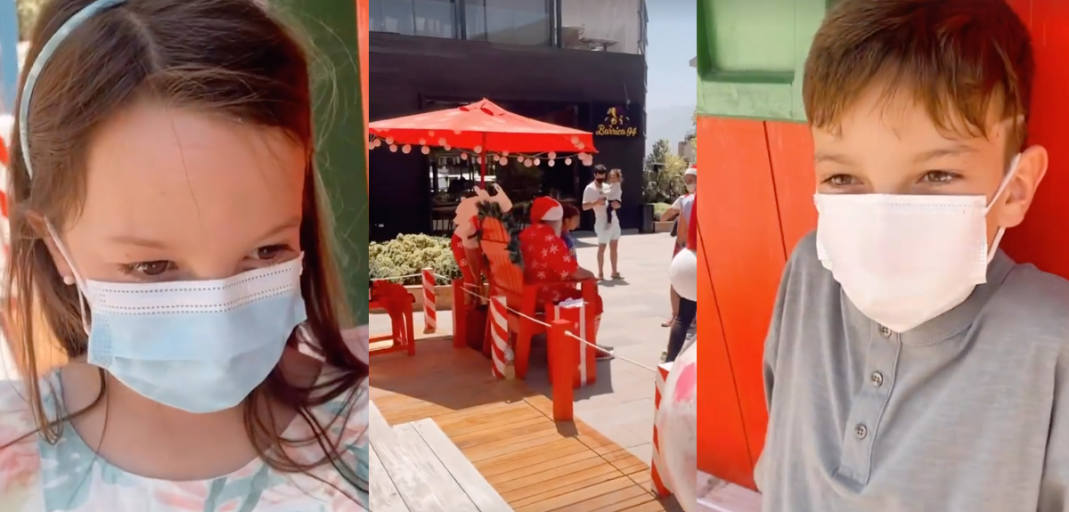 Diana Bolocco subió reacción de sus hijos tras entregar cartas al Viejito Pascuero: 