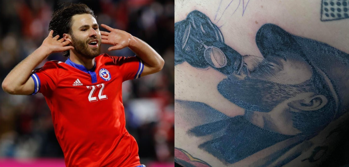 Hincha inglés se tatuó el rostro de Ben Brereton en el abdomen y se hizo viral: futbolista reaccionó
