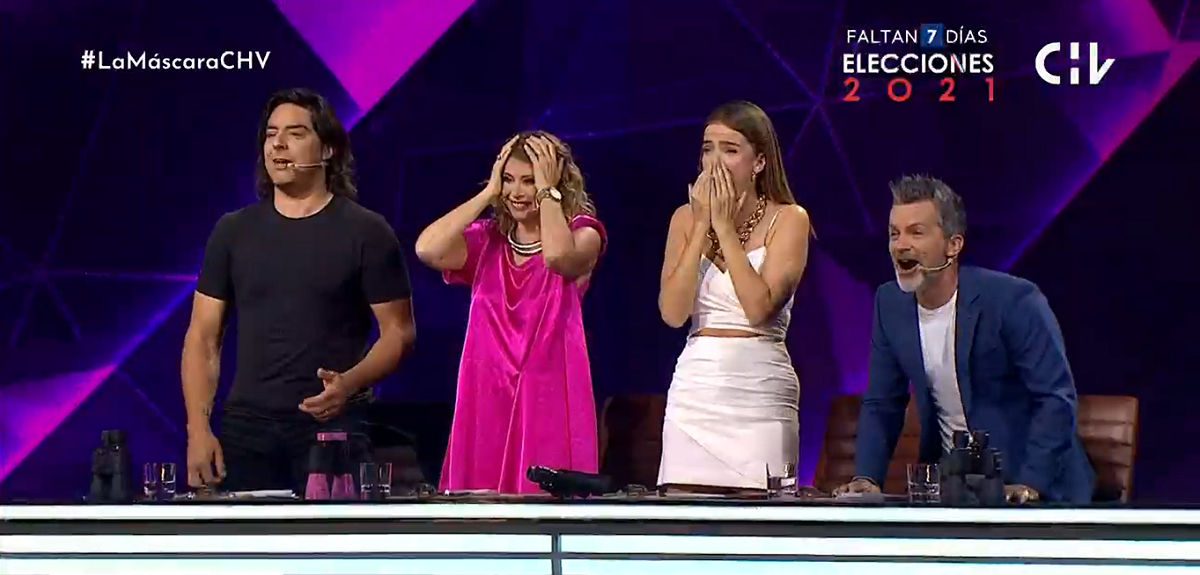 Julián Elfenbein sufrió caída en ¿Quién es la máscara?: dejó al descubierto problema de escenografía