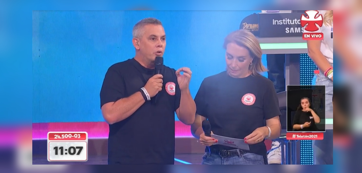 Viñuela se emocionó en Teletón recordando a Bibiano Castelló: 