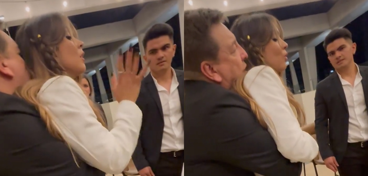 JC Rodríguez salvó a influencer Carlyn Romero de ahogarse con una uva: aplicó maniobra de Heimlich