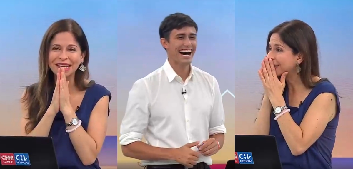 Karina Álvarez y su lapsus en CHV tras nota sobre perrito de Boric: 