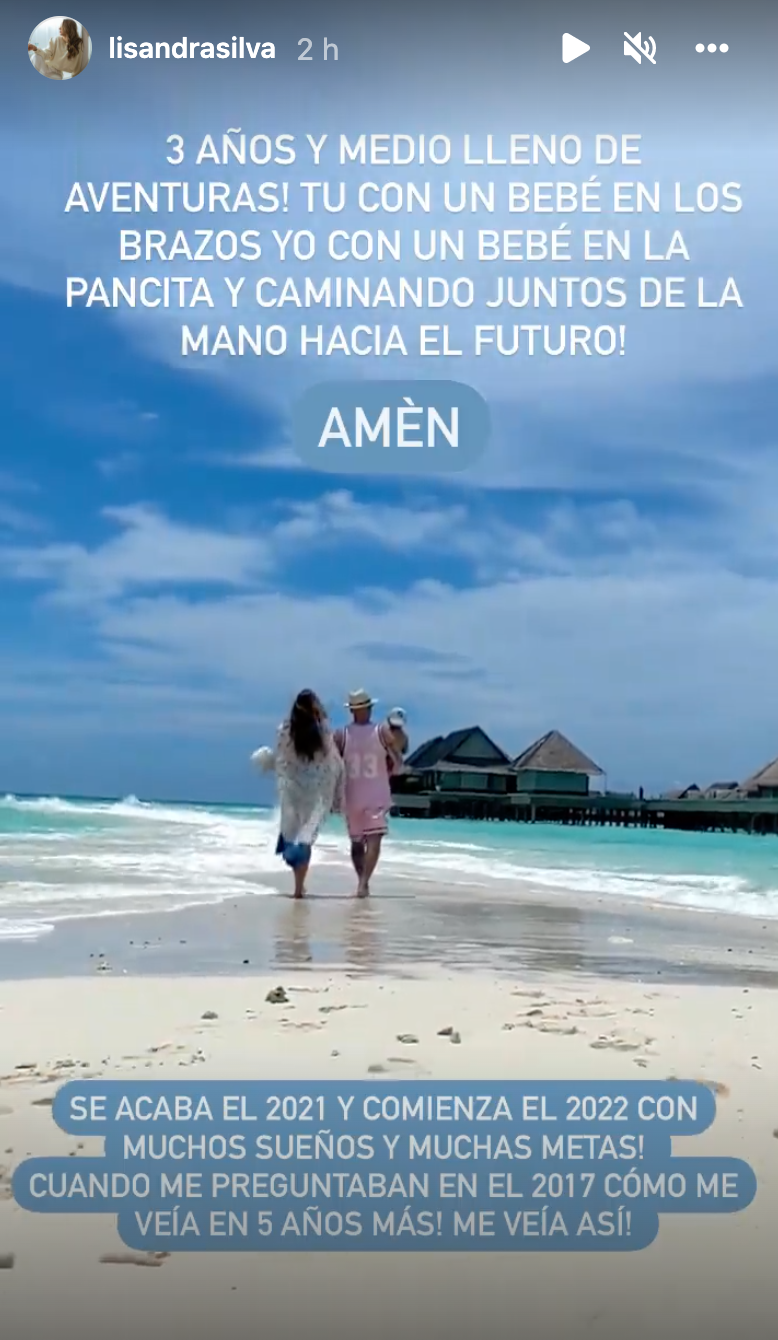 Lisandra Silva muestra su embarazo