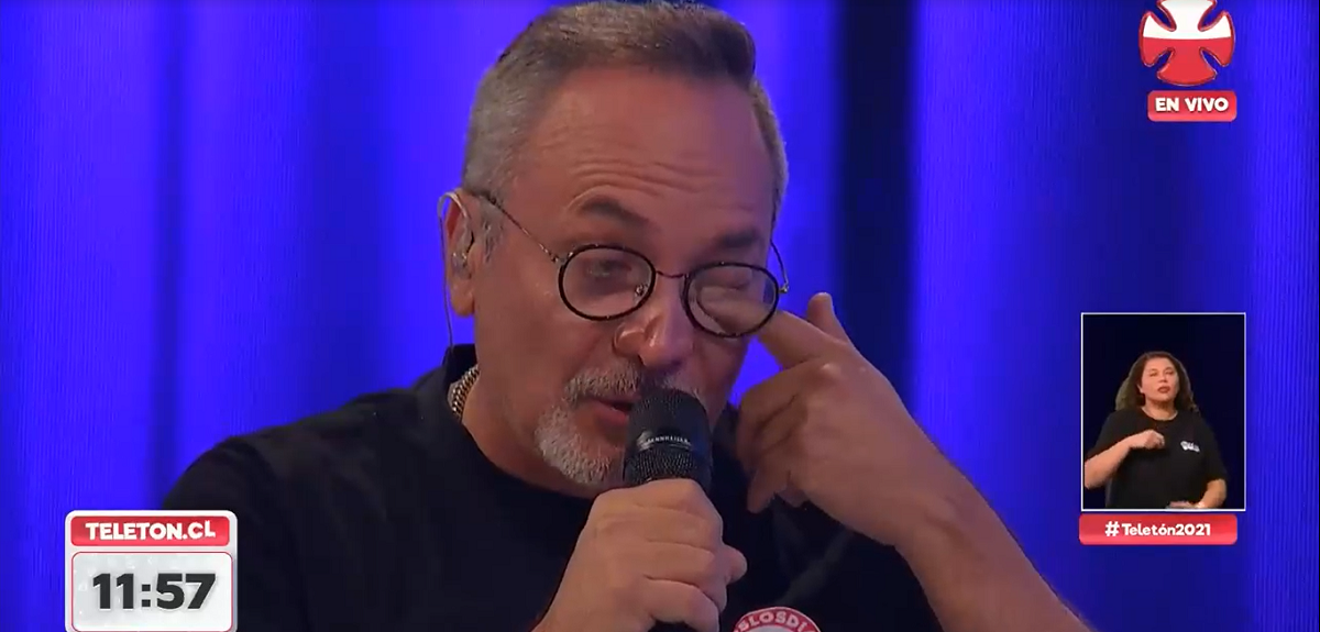 Luis Jara no contuvo las lágrimas ante emotiva historia de niño en la Teletón: 