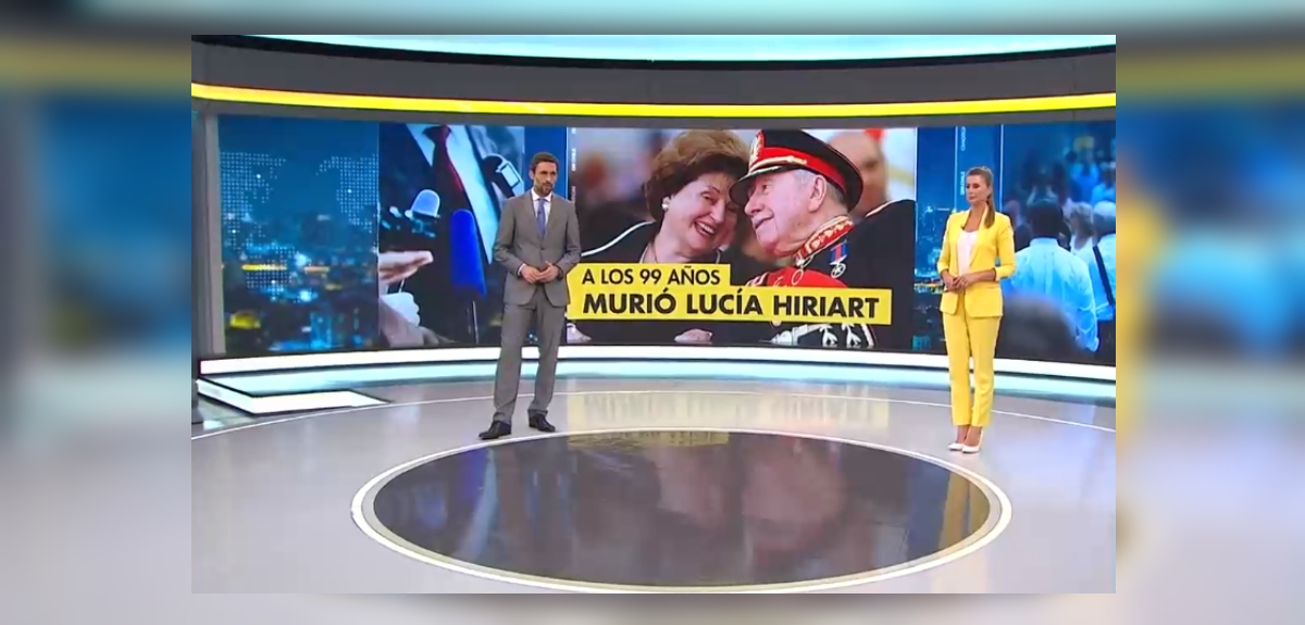 Macarena Pizarro explicó su producido look en especial de prensa por muerte de Lucía Hiriart