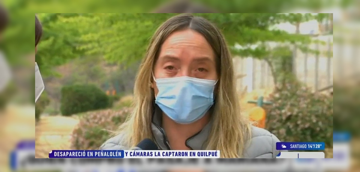 Mamá de joven perdida en Peñalolén se quebró en vivo: De Allende-Salazar le dio datos que desconocía