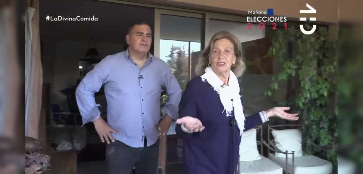 Mamá de Nicolás Larraín mostró su casa en 'La divina comida': tiene antigüedades y una gran terraza