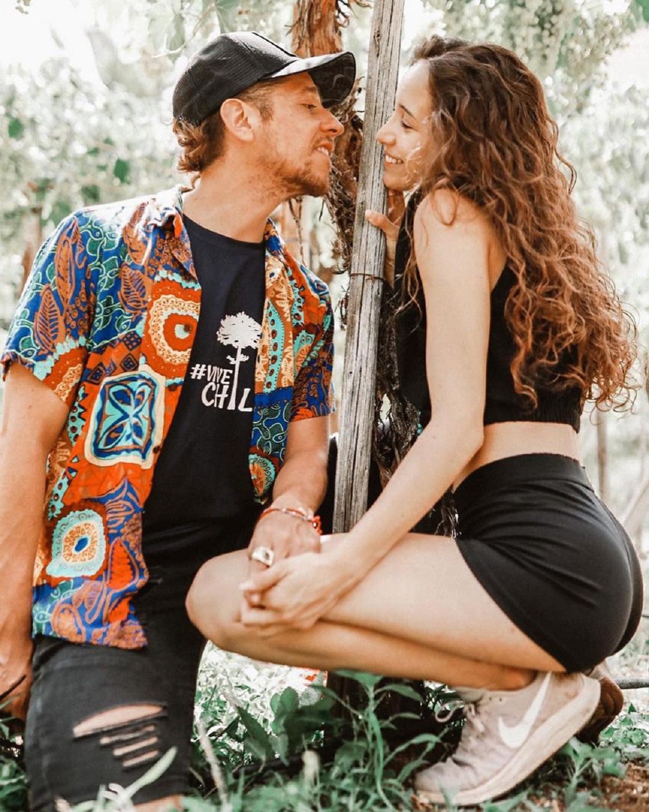 Matías Vega y Sandra Ortiz