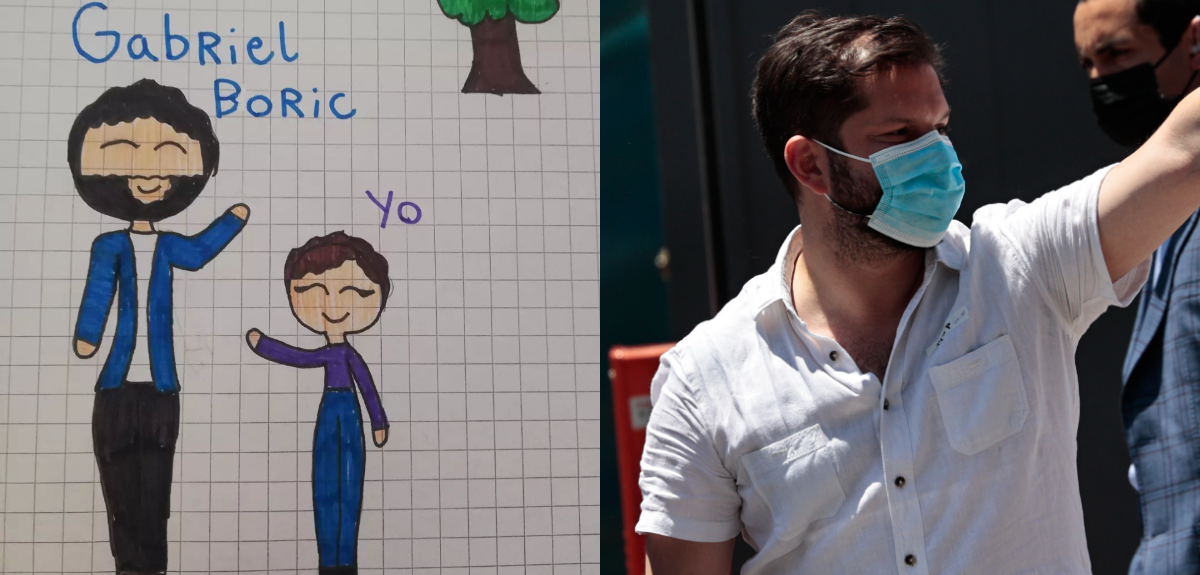 Niña con leucemia le pidió a Gabriel Boric que 