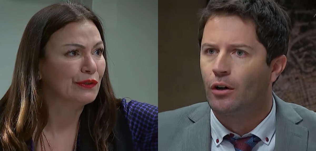 Sorpresiva muerte en Verdades Ocultas hizo que Rocío encarara duramente a Gaspar: 